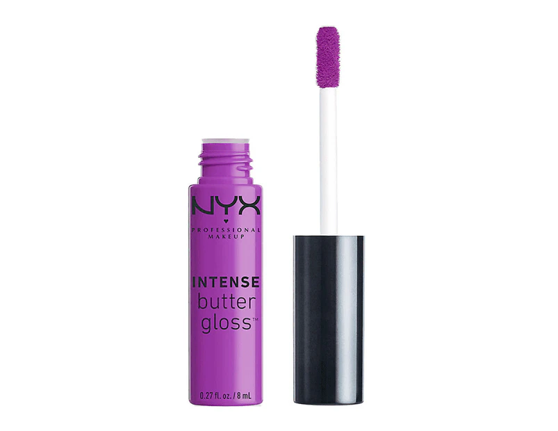 Nyx Professional Nyx Intense Butter Gloss 8ml Iblg02 Berry Strudel