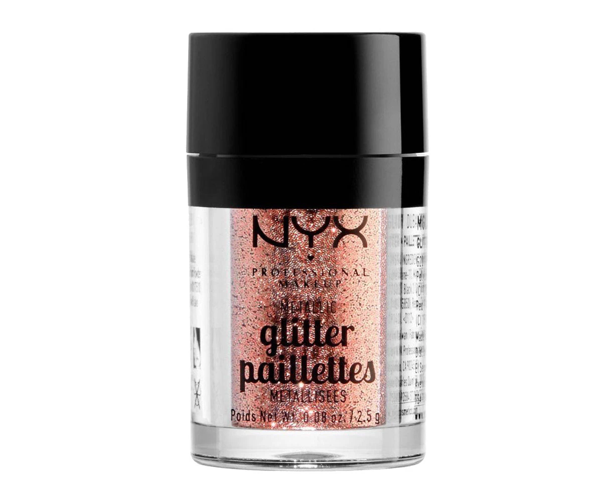 Nyx Professional Nyx Metallic Glitter 2.5g Mgli01 Dubai Bronze