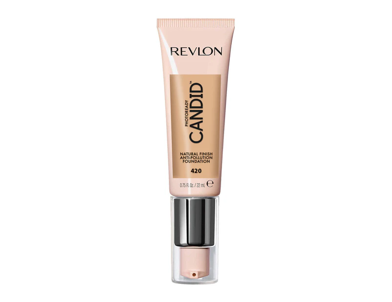 Revlon Photoready Candid Natural Finish Anti Pollution Foundation 22ml 420 Sun Beige