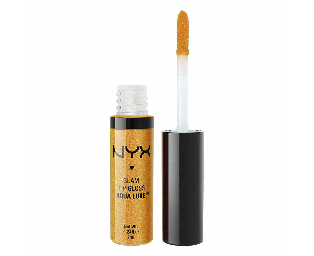 Nyx Professional Nyx Glam Aqua Luxe Lip Gloss 7ml Glg06 Disco Playground