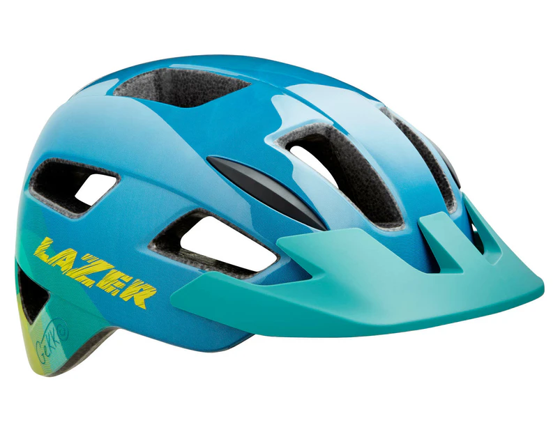Lazer Gecko Kids Bike Helmet Unisize - Blue/Yellow