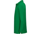 SOLS Mens Winter II Long Sleeve Pique Cotton Polo Shirt (Kelly) - PC329
