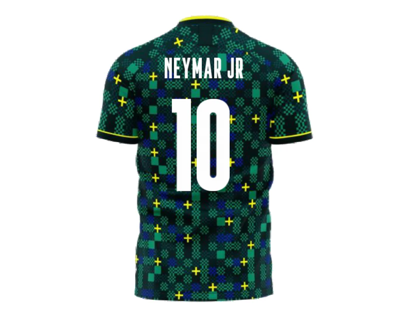 2023-2024 Brésil Troisième Concept Football Maillot (Neymar Jr 10)