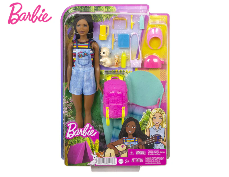 Barbie It Takes Two Camping Brooklyn w/ Puppy Doll Set