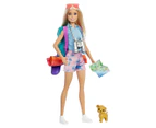 Barbie It Takes Two Camping Malibu w/ Puppy Doll Set