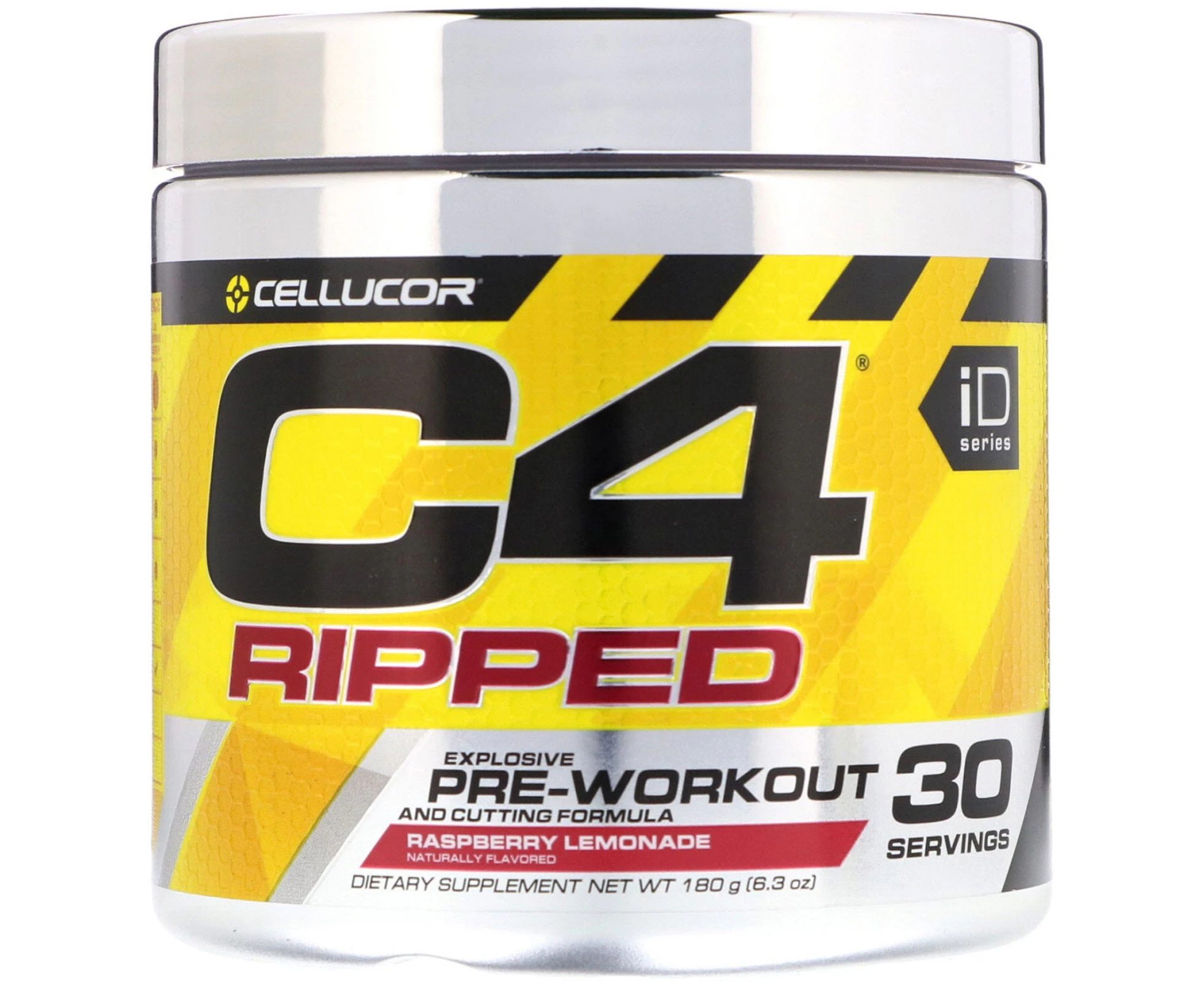 Cellucor, C4 Ripped, Pre-Workout, Raspberry Lemonade, 6.3 oz (180 g)