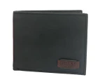 Guess Anatoli Leather Passcase Mens Cash/Money Wallet RFID Blocking Holder Black