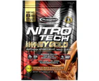 Muscletech, Nitro Tech, 100% Whey Gold, Whey Protein Powder, Double Rich Chocolate, 8 lbs (3.63 kg)