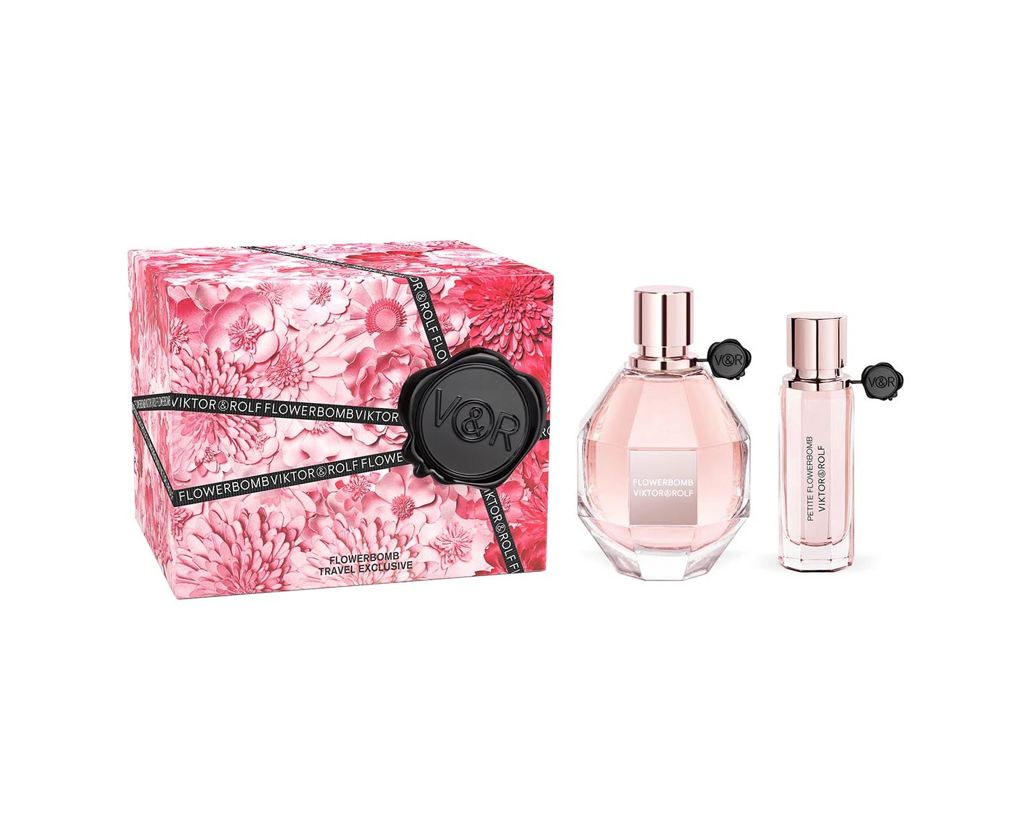 Viktor and Rolf Flowerbomb By Viktor And Rolf For Women 2 Pc Gift Set EDP Spray 10ml/0.34oz EDP Spray 50ml/1.7oz