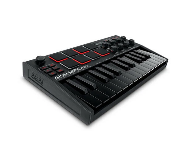 Akai Professional MPKMINI 31cm Portable Key/Pad Controller Musical Keyboard BLK