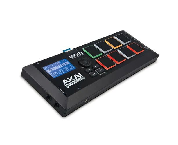 Akai Professional MPX8 8-Pad SD Drum MIDI Sampler Pad Controller w/ USB Black