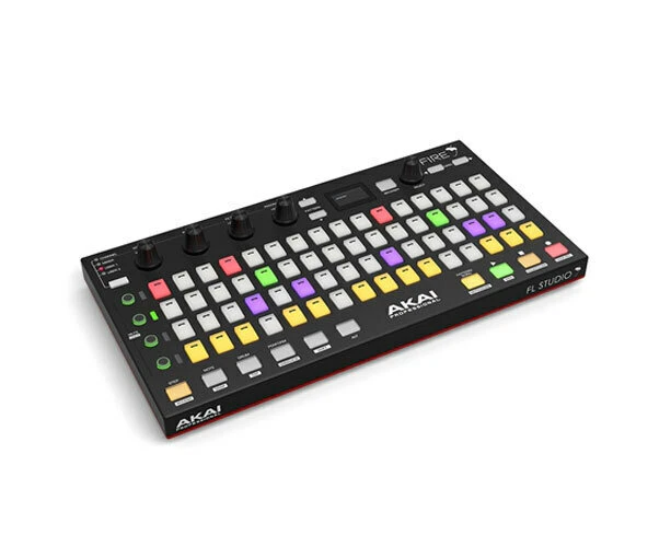 Akai 31cm Fire FL Studio Controller Musical Instrument RGB Backlit Pads Black