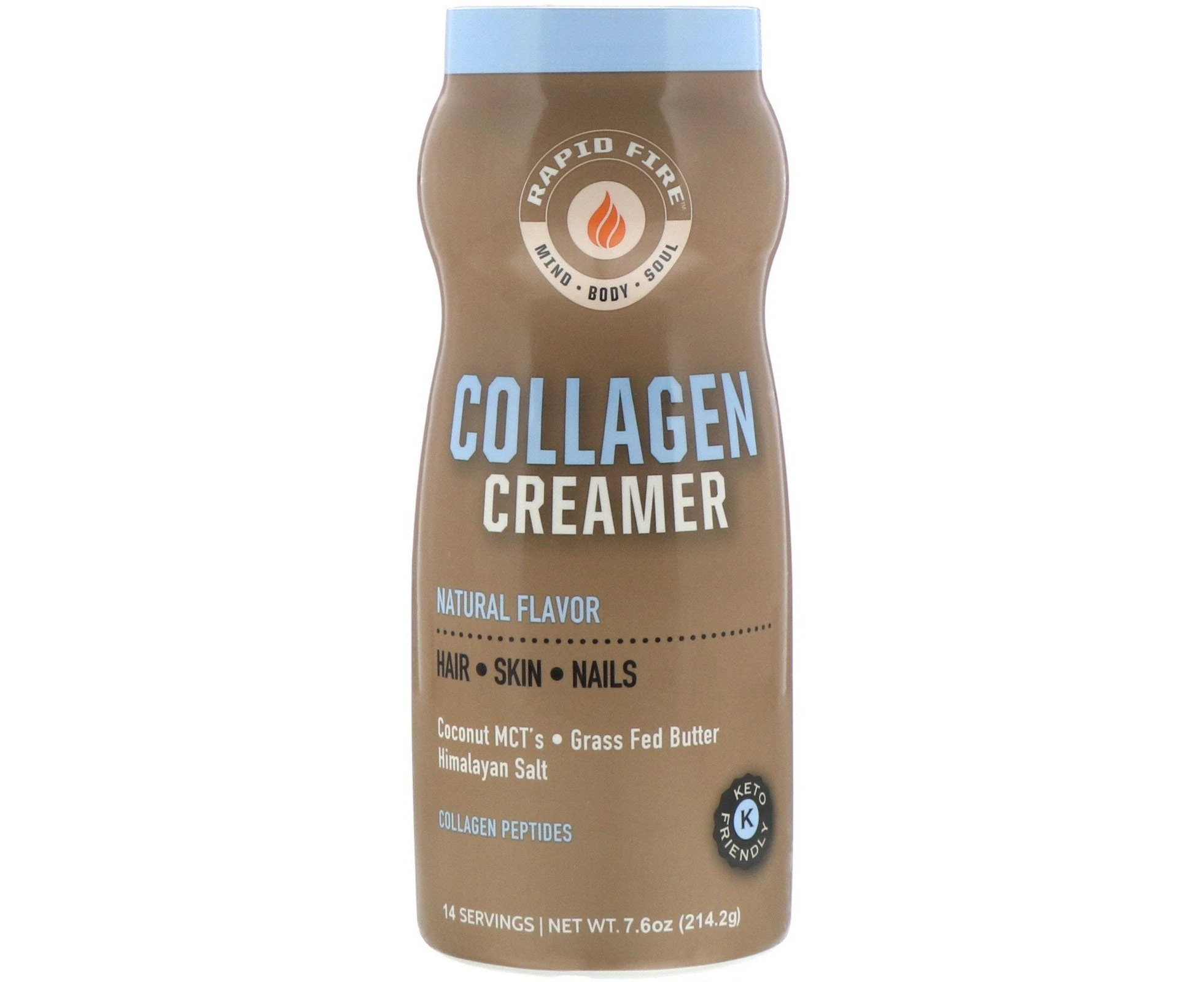 RAPIDFIRE, Collagen Creamer, Unflavored, 7.65 oz (217 g)