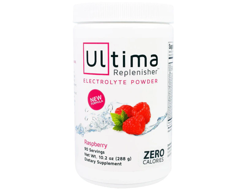 Ultima Replenisher, Electrolyte Powder, Raspberry, 10.2 oz (288 g)