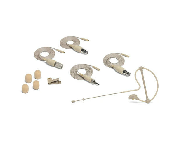 Samson Omnidirectional Earset Microphone Wireless Condenser Ear Hook Mic Beige