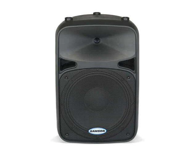 Samson 400W 2-Way Passive 54cm Floor Speaker/Loudspeaker PA Audio System Black