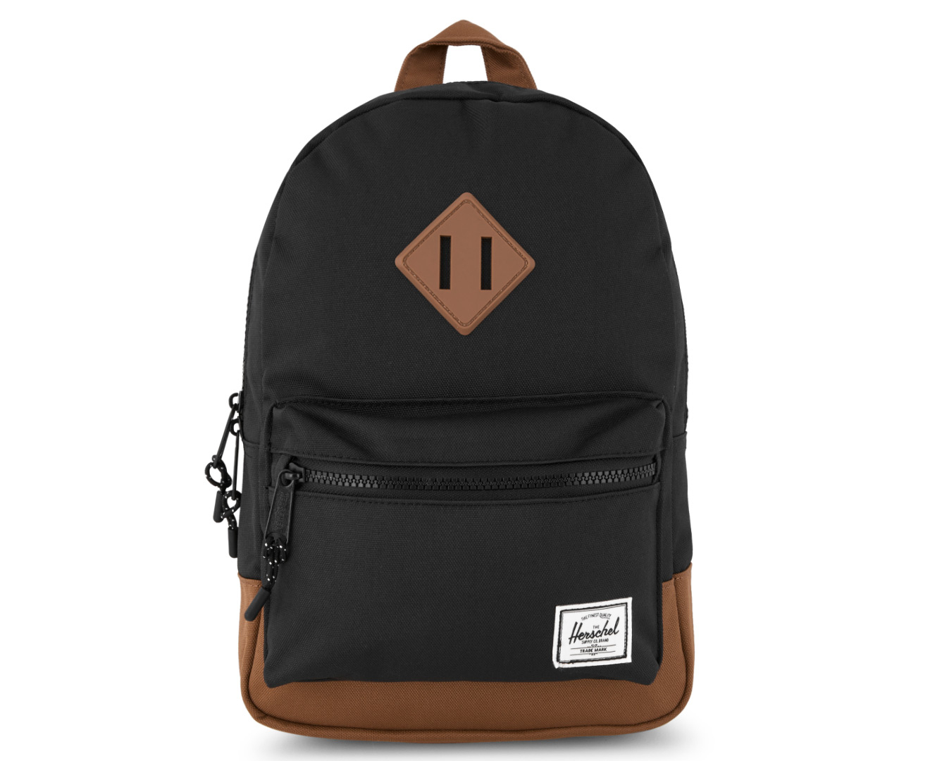 Herschel Supply Co | Herschel Heritage Backpack | Kids | BLACK/SADDLE Brown