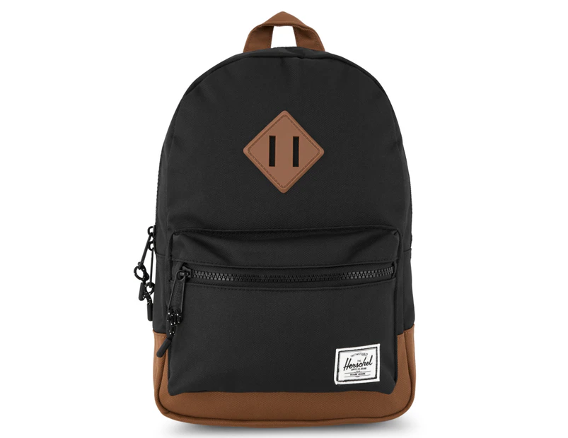 Herschel Supply Co. 9L Heritage Kids Backpack - Black/Saddle Brown