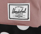 Herschel Supply Co. 9L Kids' Heritage Backpack - Black & White Polka Dot/Ash Rose