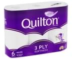 2 x 6pk Quilton 3 Ply Toilet Paper Rolls 2