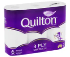 3 x 6pk Quilton 3 Ply Toilet Paper Rolls