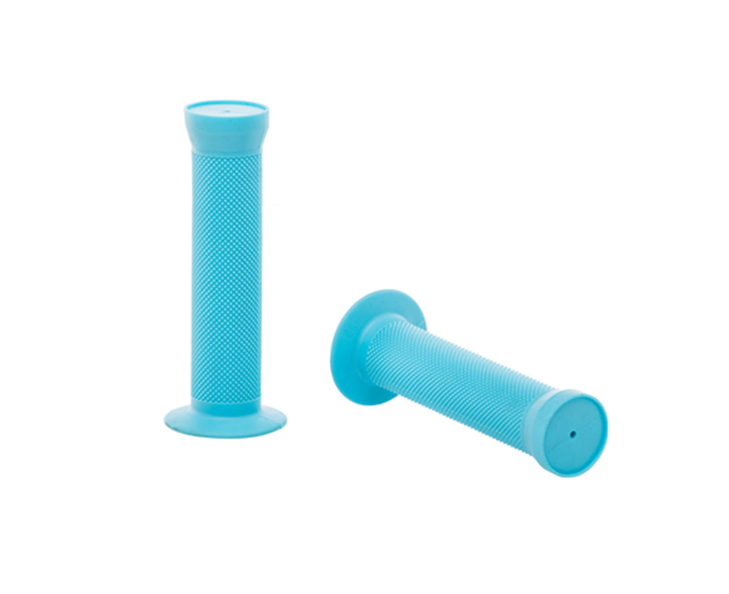 Fixie Style Flanged Grip Blue