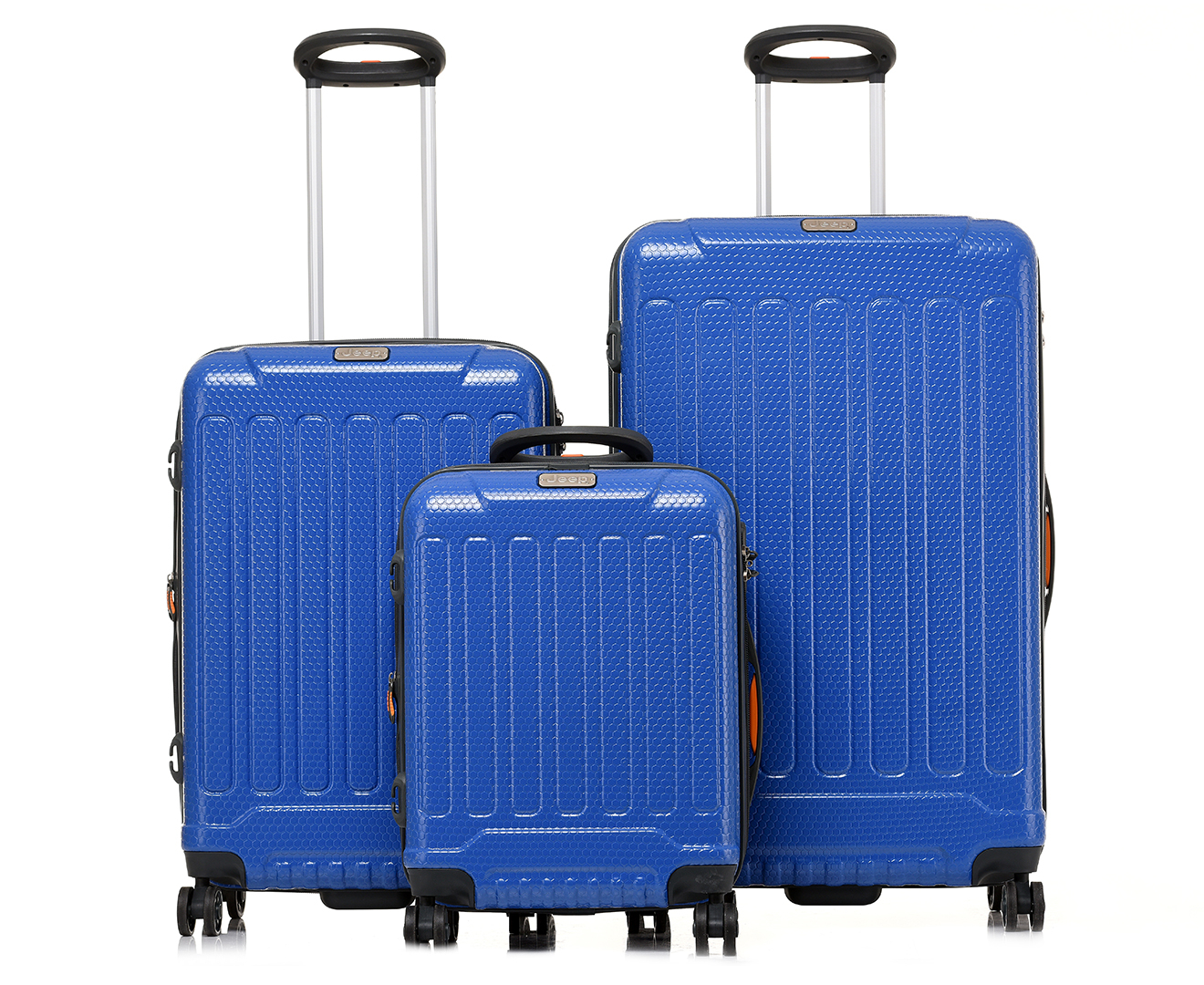 Jeep Plateau 3 3-Piece Hardside Luggage/Suitcase Set - Lapis Blue ...