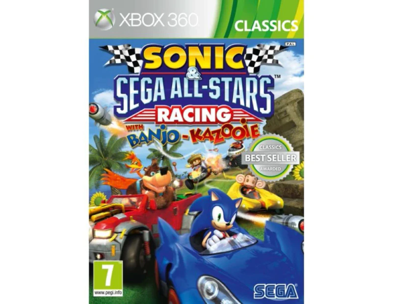 Sonic & Sega All-Stars Racing Game (Classics) XBOX 360