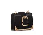 Prada Preloved Cahier Leather Crossbody Bag Women Black - Designer - Pre-Loved
