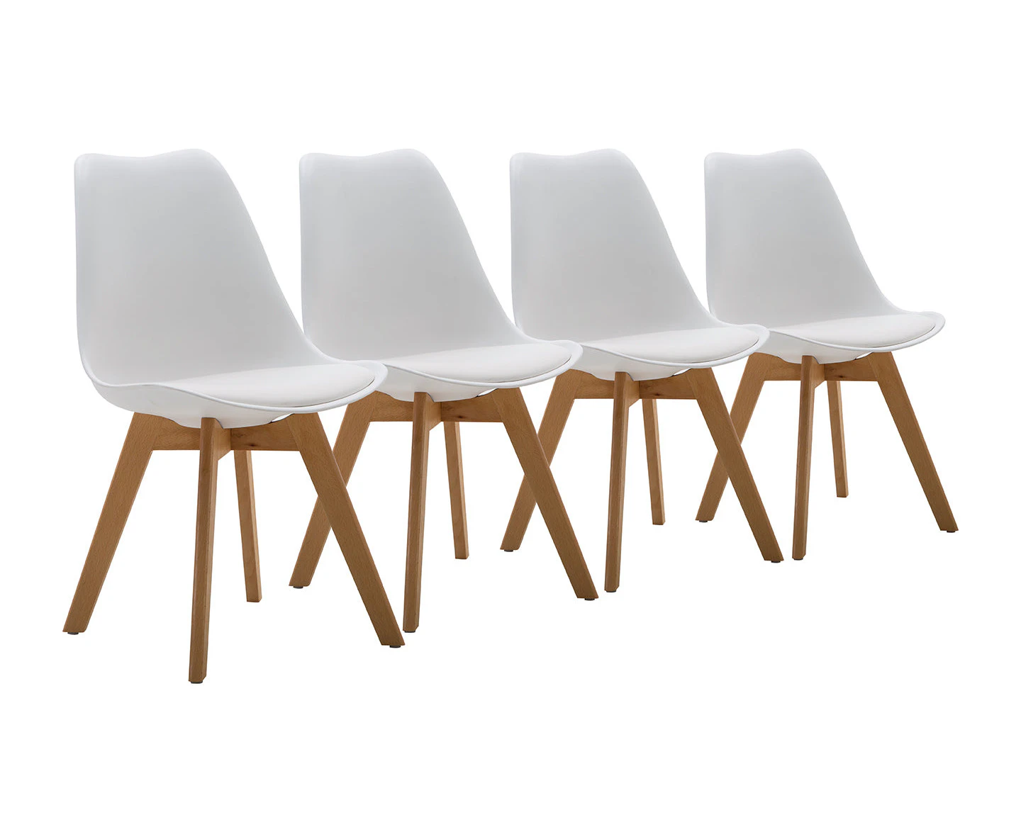 Chotto - Ando Dining Chairs - White ( set of 4)