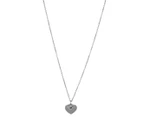 Michael Kors Heart Duo Pendant Necklace - Silver