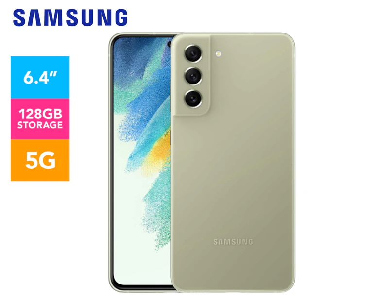 Samsung Galaxy S21 FE 5G 128GB Smartphone Unlocked - Olive