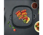 SOGA Portable Korean BBQ Butane Gas Stove Stone Grill Plate Non Stick Coated Square