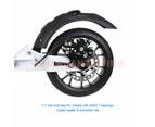 Push Scooter 200mm Wheels Height Adjustable Disc Brake Kids Commuter - Premium Version-White