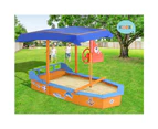 Pirate Ship Boat Shaped Canopy Sand Pit