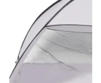 Mountview Pop Up Beach Tent Camping Portable Shelter Shade 2 Person Tents Fish Grey