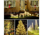 200LED Solar Powered String Fairy Light for Outdoor Decoration - Colorful
