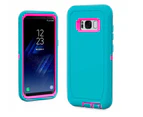 Heavy Duty Case Cover Samsung Galaxy S9 S20 Ultra S10+ S10e Note 10 9 S7 S8 Plus - Blue