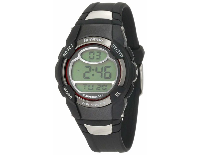 Armitron Sport 45/6975Red Chronograph Black Digital Unisex Watch