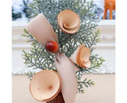 Small Christmas Tree Table Ornaments Decorations - Cotton