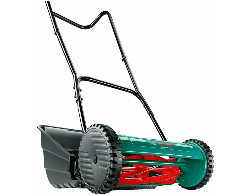 Bosch Manual Hand Push Lawn Mower AHM 38G + Catcher