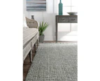 Chunky Dyed Jute Rug - Fringed Ends - 164x120cm