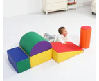YOZZI Baby Kids Large Soft Foam Block Indoor Climb Crawl and Slide Safe Foam Playset 5pcs