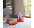 YOZZI Baby Kids Large Soft Foam Block Indoor Climb Crawl and Slide Safe Foam Playset 5pcs