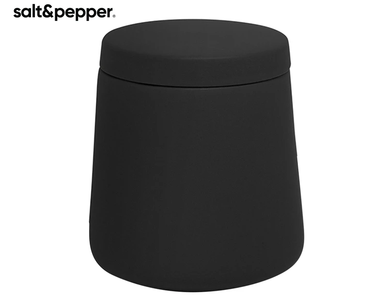 Salt & Pepper 10x11.5cm Lyon Tumbler w/ Lid - Black