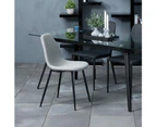 MAKI Dining Chair - Light Grey