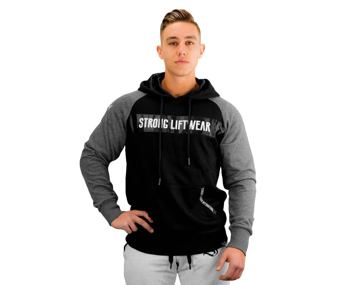 Strong Liftwear - Men's Raglan Silk Hoodie