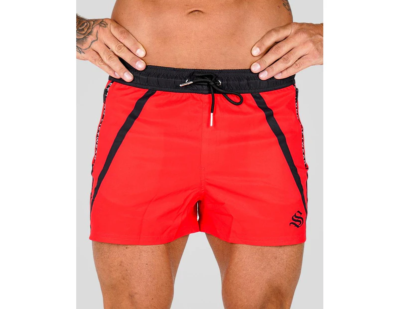 Premium Lift Shorts - Men's Gym Shorts - Red