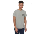 French Connection Men's Crew Neck Graphic Tee / T-Shirt / Tshirt - Grey Heather