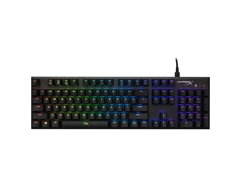 Kingston HyperX Alloy FPS RGB Mechanical Gaming Keyboard - Silver Switch